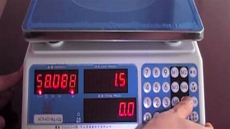 電子秤怎樣調整重量(電子秤怎么調可以增加重量)縮略圖