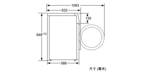 滾筒洗衣機尺寸長寬高(滾筒洗衣機尺寸長寬高表格)縮略圖