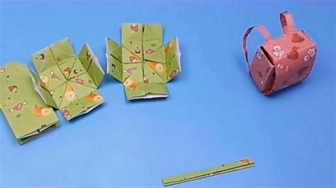 小書包手工折紙,小書包手工折紙大全圖解教程縮略圖