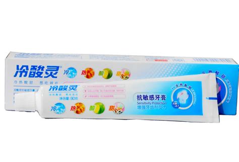 冷酸靈抗敏牙膏,冷酸靈抗敏牙膏含氟嗎縮略圖
