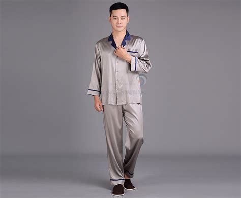 真絲睡衣男,真絲睡衣男士縮略圖