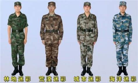 迷彩服種類(迷彩服種類款式)縮略圖