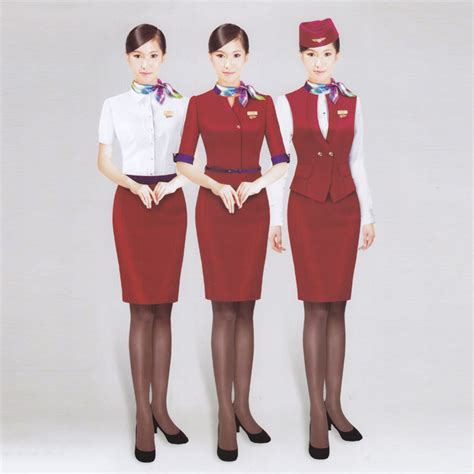 空姐制服(空姐制服職業套裝)縮略圖