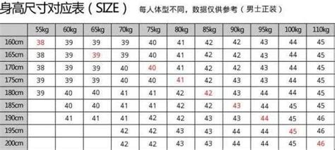 襯衣的尺碼對(duì)照表(襯衣的尺碼對(duì)照表女士)縮略圖