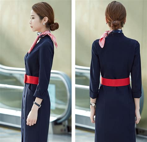 空姐制服職業套裝(空姐制服職業套裝新款)縮略圖