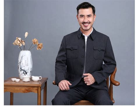 中山裝圖片大全男士(老年中山裝圖片男士高清圖)縮略圖