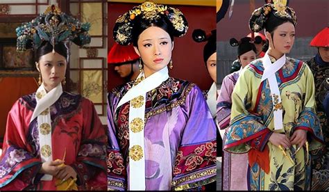 清朝服飾女裝圖片妃子,清朝妃子服飾縮略圖