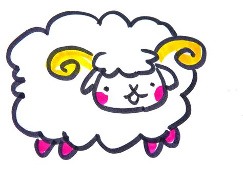 小綿羊卡通圖片(草原小綿羊卡通圖片)縮略圖