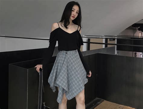 半身裙子搭配上衣,半身裙子搭配上衣夏季縮略圖