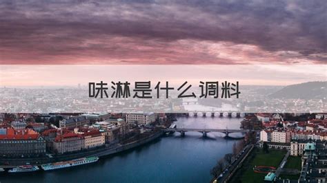 味淋是什么(味淋是什么調(diào)料)縮略圖