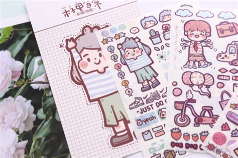 貼紙手帳,貼紙手帳小麻薯圖片縮略圖
