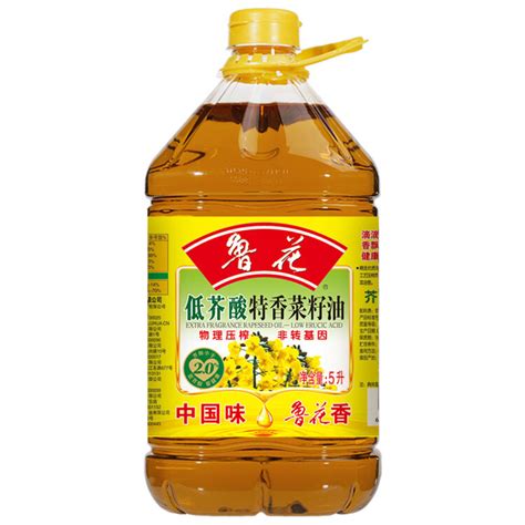 魯花低芥酸特香菜籽油5升價格,魯花低芥酸特香菜籽油好不好縮略圖