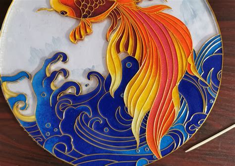 景泰藍掐絲琺瑯,景泰藍掐絲琺瑯工藝介紹縮略圖