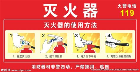 滅火器正確使用方法4步(滅火器正確使用方法順口溜)縮略圖