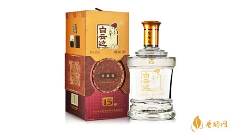 白云邊十五陳釀42度酒價多少錢,二十年白云邊42度酒多少錢一瓶縮略圖