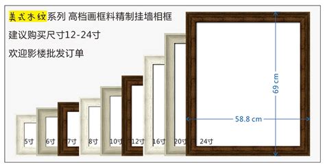 相框尺寸,相框尺寸大小對照表圖縮略圖