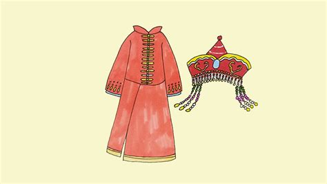 回族服飾簡筆畫大全,回族服飾簡筆畫大全顏色縮略圖