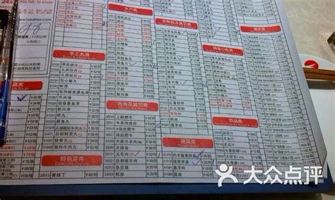 海底撈菜單價目表,海底撈菜單價目表圖片2023縮略圖