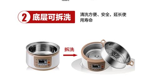 電蒸鍋使用說明,美的電蒸鍋使用說明縮略圖