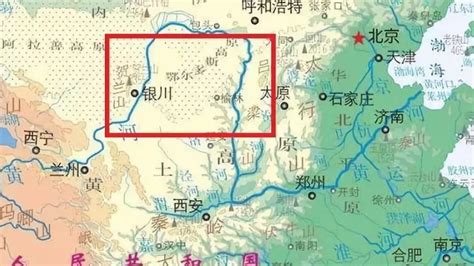 河套地區地圖(黃河河套地區地圖)縮略圖