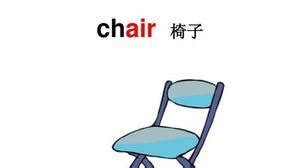 椅子英語怎么讀,椅子英語怎么讀chair縮略圖