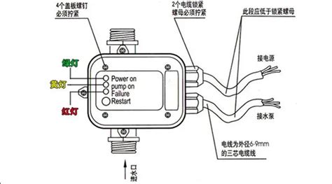 流量開關啟泵接線圖(濕式報警閥后面的流量開關接線圖)縮略圖