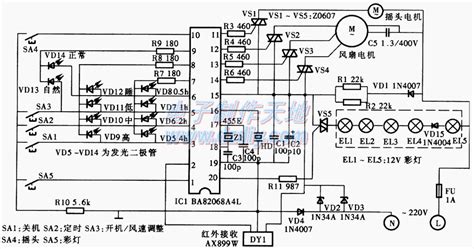 電扇接線圖,電扇接線圖5線縮略圖