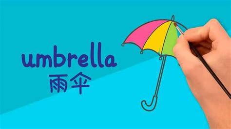 雨傘英語(yǔ)怎么讀,雨傘英語(yǔ)怎么讀umbrella縮略圖