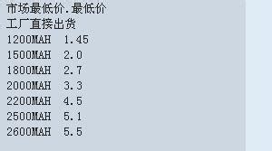 18650鋰電池價格(18650鋰電池價格是多少)縮略圖